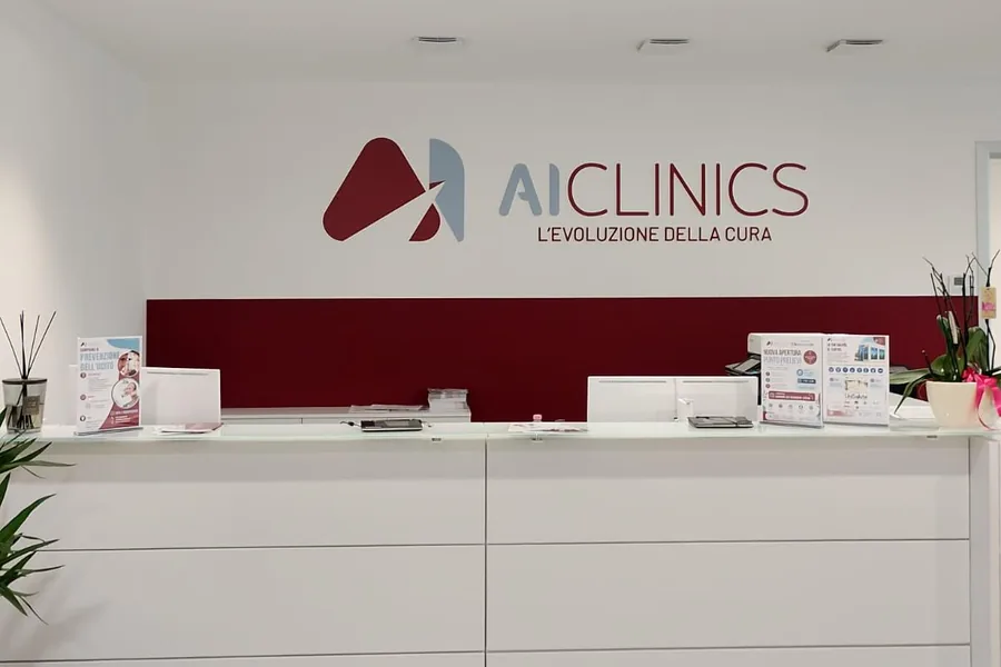 Reception di AiClinics a Cabiate